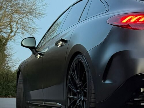 Suspension lowering module EQE v295 2021-2026 | plug-and-play system