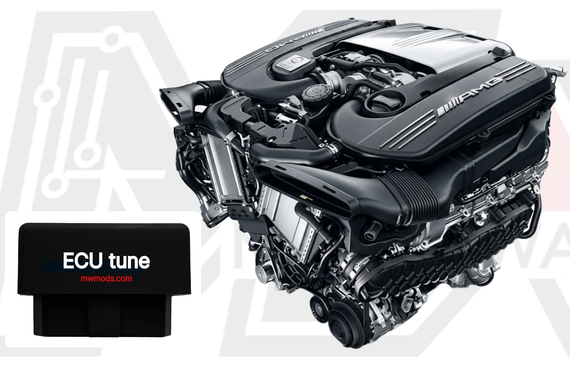 ECU Tune Stage1 hand-held module | mwmods - Mercedes ECU Tune