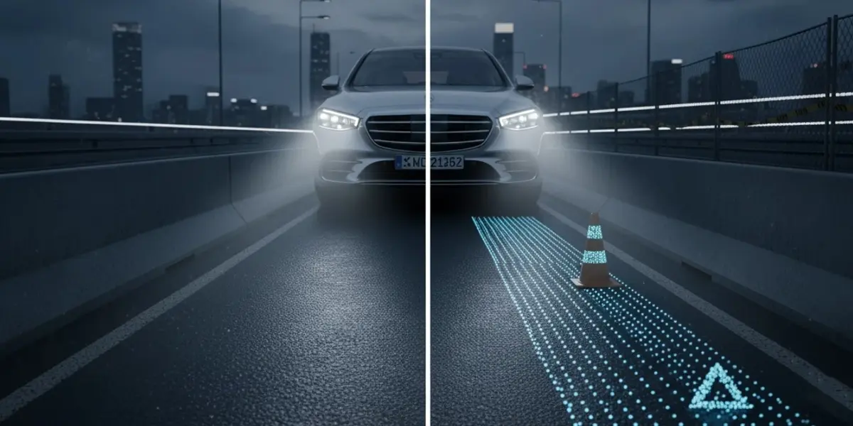 How the system reads the road